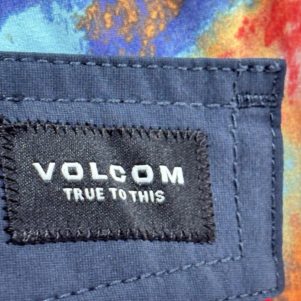 Volcom Board‎ Shorts Mens 38 Mod Tech Funday Scal… - image 3